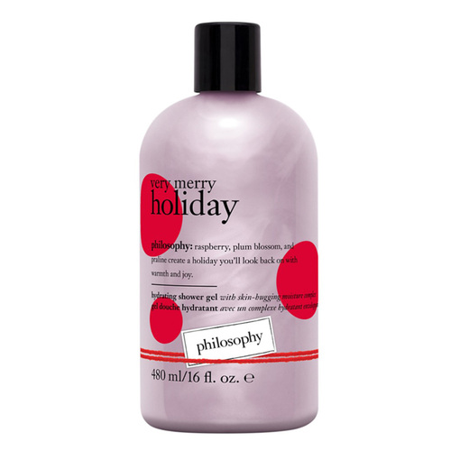Philosophy Verry Merry Holiday Hydrating Shower Gel, 480ml/16 fl oz Philosophy Verry Merry Holiday Hydrating Shower Gel on white background