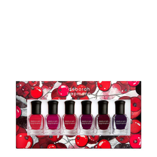 Deborah Lippmann Very Berry, 1 set Deborah Lippmann Very Berry on white background