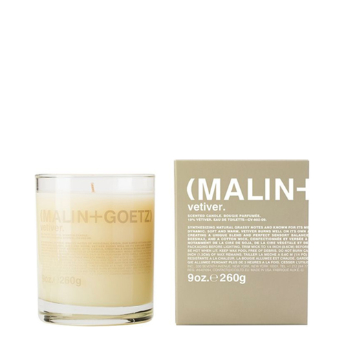 Malin + Goetz Vetiver Candle, 260g/9.17 oz Malin + Goetz Vetiver Candle on white background