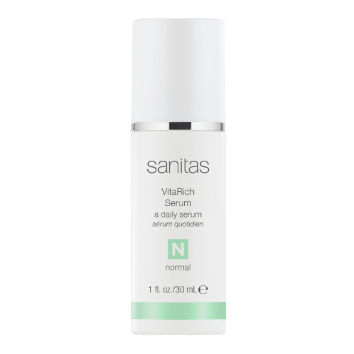Sanitas VitaRich Serum on white background