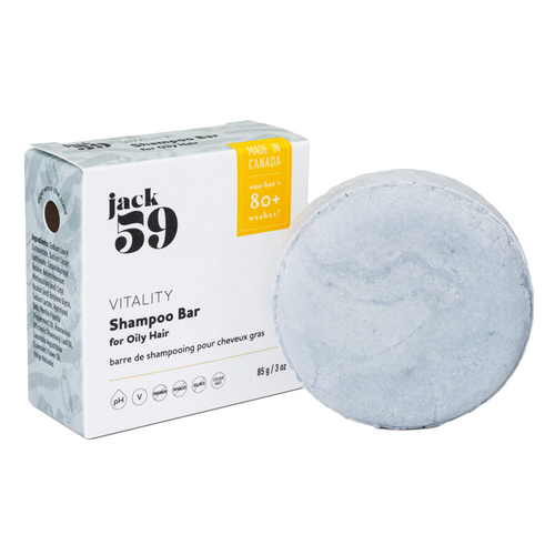 jack 59 Vitality Shampoo Bar, 85g/3 oz jack 59 Vitality Shampoo Bar on white background