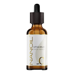 Vitamin C Face Serum on white background