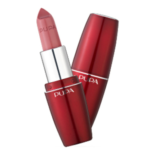 Pupa Volume Lipstick - 100 Nude on white background