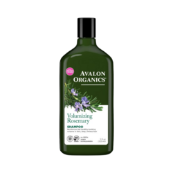 Volumizing Rosemary Shampoo on white background