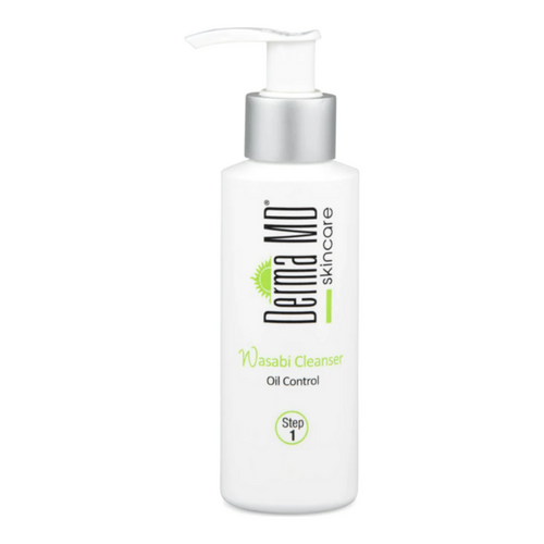 Derma MD Wasabi Anti-Acne Cleanser on white background