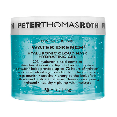 Peter Thomas Roth Water Drench Hyaluronic Cloud Mask Hydrating Gel, 150ml/5.07 fl oz