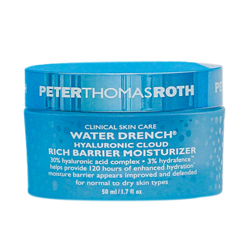 Peter Thomas Roth Water Drench Hyaluronic Cloud Rich Barrier Moisturizer, 50ml/1.69 fl oz