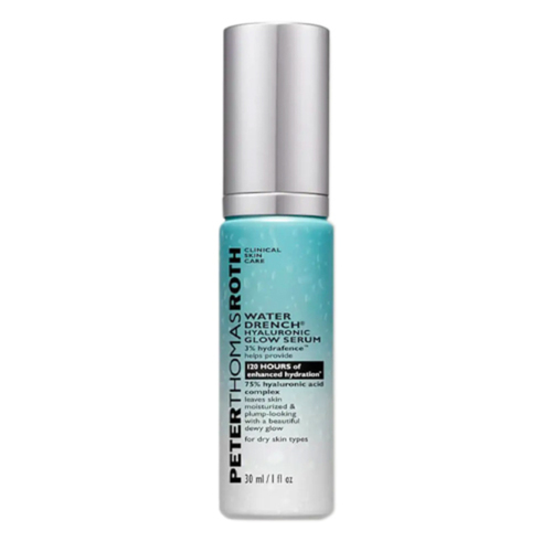 Peter Thomas Roth Water Drench Hyaluronic Glow Serum on white background