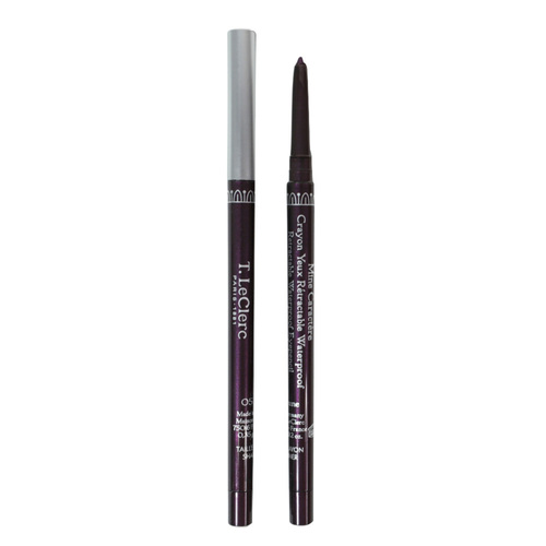 T LeClerc Waterproof Retractable Eye Pencil - 01 Noir on white background
