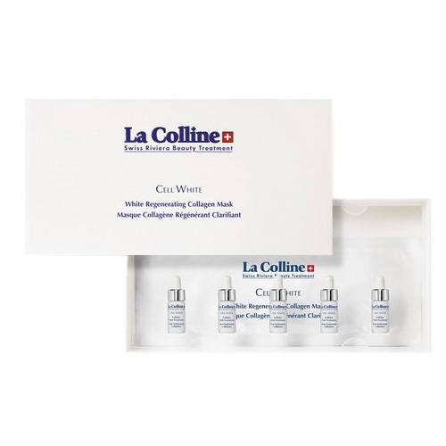 La Colline White Regenerating Collagen Mask on white background