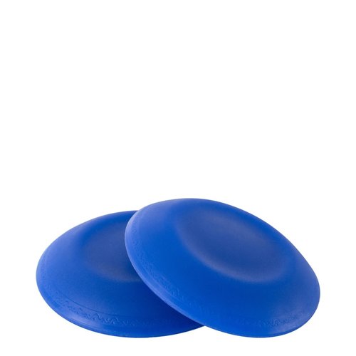 Yoga Jellies Turquoise, 2 pieces Yoga Jellies Turquoise on white background