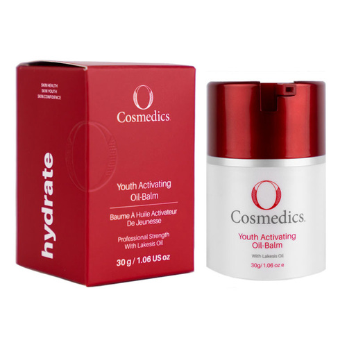 O Cosmedics Youth Activating Oil Balm on white background