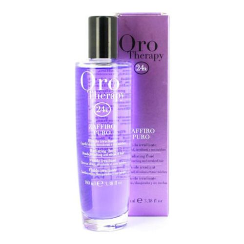 Fanola Zaffiro Puro Radiating Fluid, 100ml/3.4 fl oz Fanola Zaffiro Puro Radiating Fluid on white background