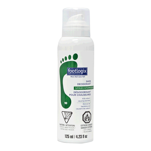 Footlogix #10 Shoe Deodorant Spray, 125ml/4.4 fl oz