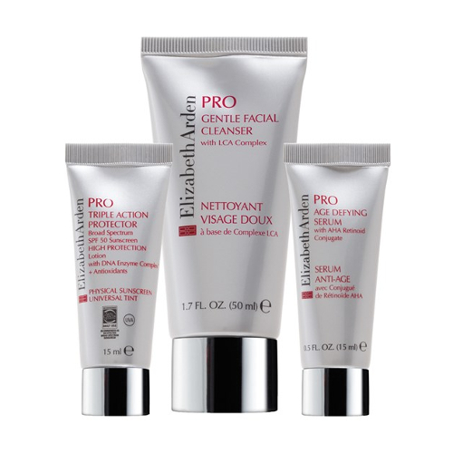 Elizabeth Arden Pro High Definition Radiance Try Me Kit, 3 pieces Elizabeth Arden Pro High Definition Radiance Try Me Kit on white background