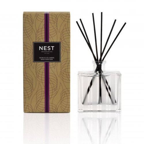 Nest Fragrances Wasabi Pear Reed Diffuser, 175ml/5.9 fl oz Nest Fragrances Bamboo Reed Diffuser on white background