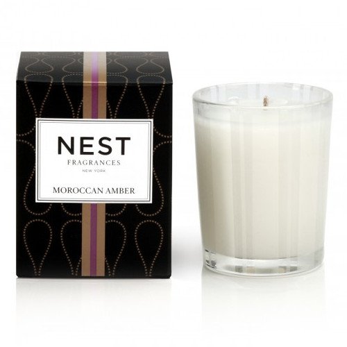 Nest Fragrances Orange Blossom Votive Candle, 57g/2.4 oz Nest Fragrances Bamboo Votive Candle on white background