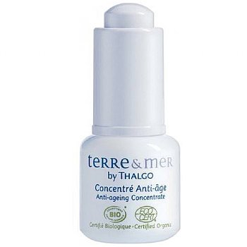 Thalgo Terre & Mer Organic Anti-Ageing Concentrate with Organic Immortelle, 15ml/0.5 fl oz Thalgo Terre & Mer Organic Anti-Ageing Concentrate with Organic Immortelle on white background