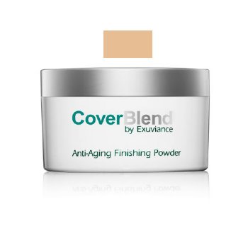 Exuviance Coverblend Anti-Aging Finishing Powder - Sand, 30gr/1 oz Exuviance on white background