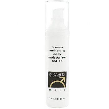 B Kamins Men Anti-Aging Daily Moisturizer SPF 15, 50ml/1.7 fl oz B Kamins Men Anti-Aging Daily Moisturizer SPF 15 on white background
