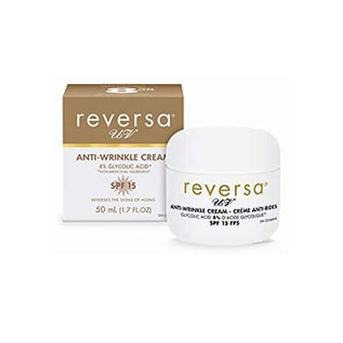 Reversa UV Anti-Wrinkle Cream 8%, 50ml/1.7 fl oz Reversa on white background