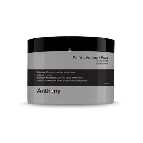 Anthony Logistics Astringent Toner Pads, 60 Pads Anthony Logistics on white background