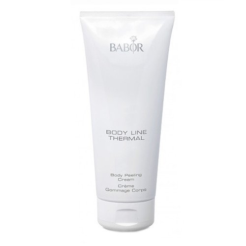 Babor BODY LINE THERMAL Body Peeling Cream on white background