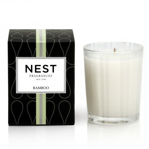 Nest Fragrances Orange Blossom Votive Candle, 57g/2.4 oz Nest Fragrances Bamboo Votive Candle on white background