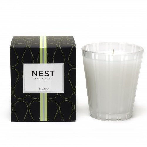 Nest Fragrances One O'Clock Oriental Orchid Classic Candle, 230g/8.1 oz Nest Fragrances Bamboo Classic Candle on white background
