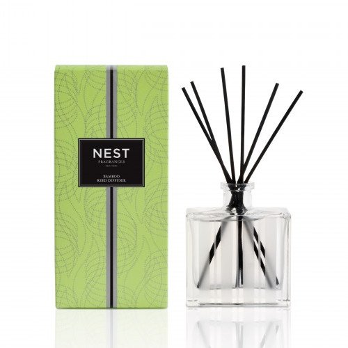 Nest Fragrances Wasabi Pear Reed Diffuser, 175ml/5.9 fl oz Nest Fragrances Bamboo Reed Diffuser on white background
