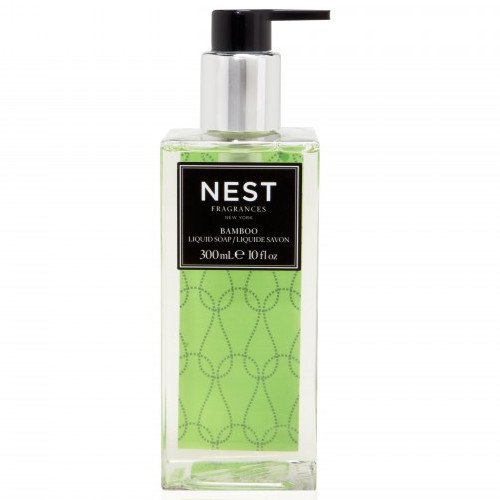 Nest Fragrances Orange Blossom Liquid Soap, 300ml/10 fl oz Nest Fragrances Bamboo Liquid Soap on white background