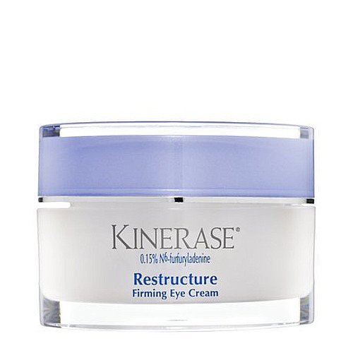 Kinerase Restructure Firming Eye Cream on white background
