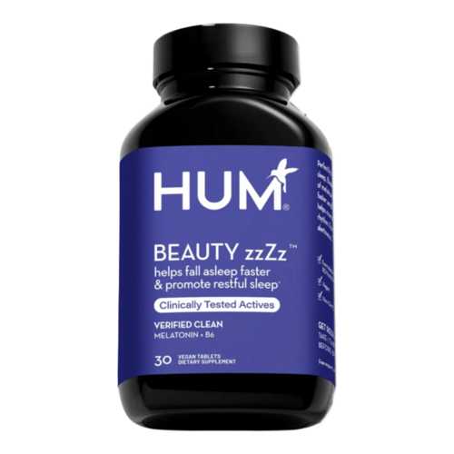 HUM Nutrition Beauty Zzzz, 30 tablets HUM Nutrition Beauty Zzzz on white background