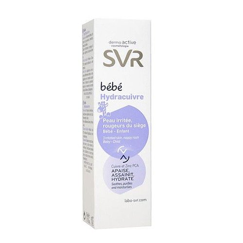 SVR Lab Bebe Hydracuivre Cream, 50ml/1.7 fl oz SVR Lab Bebe Hydracuivre Cream on white background