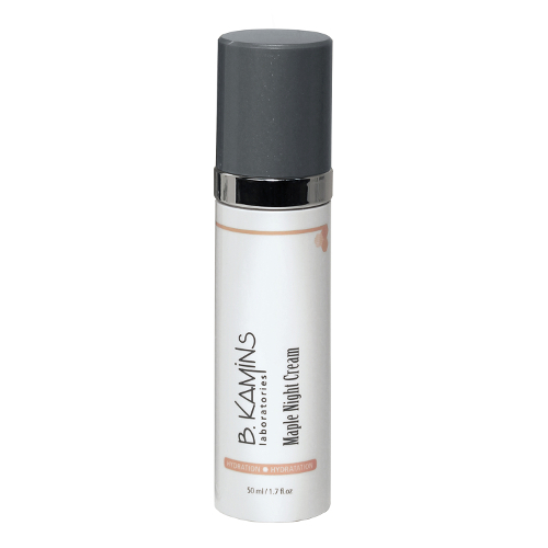 B Kamins Maple Night Cream, 50ml/1.7 fl oz B Kamins Maple Night Cream on white background
