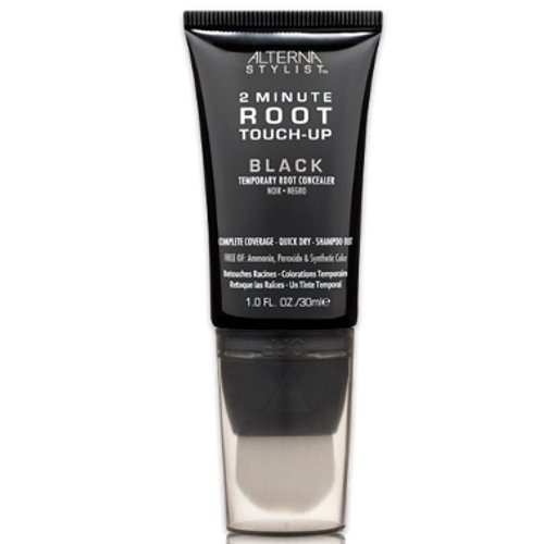Alterna 2-Minute Root Touch Up - Dark Brown, 30ml/1 fl oz Alterna 2-Minute Root Touch Up - Black on white background