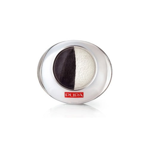 Pupa Luminys Duo Eyeshadow Forest/Water - 50, 1 piece Pupa Luminys Duo Eyeshadow Sand Dore - 01 on white background