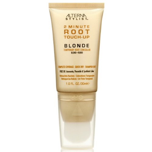 Alterna 2-Minute Root Touch Up - Dark Brown, 30ml/1 fl oz Alterna 2-Minute Root Touch Up - Black on white background