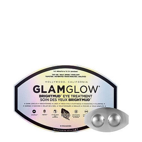 Glamglow Brightmud Eye Treatment, (12 ChromeCells) Glamglow Brightmud Eye Treatment on white background