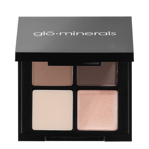 gloMinerals Brow Quad - Brown on white background