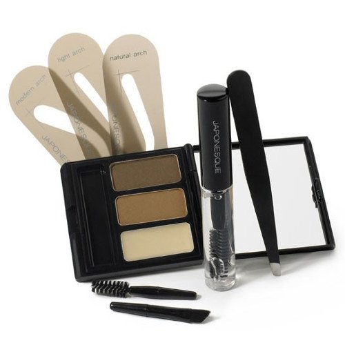 Japonesque Brow Kit, 8 pieces Japonesque on white background