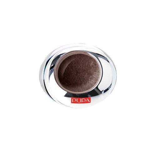 Pupa Luminys Silk Eyeshadow Glamour Grey- 800 Pupa Luminys Silk Eyeshadow White -100 on white background