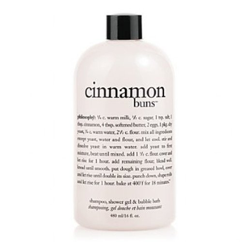 philosophy Cinnamon Buns Bath Gel, 473ml/16 oz Philosophy on white background