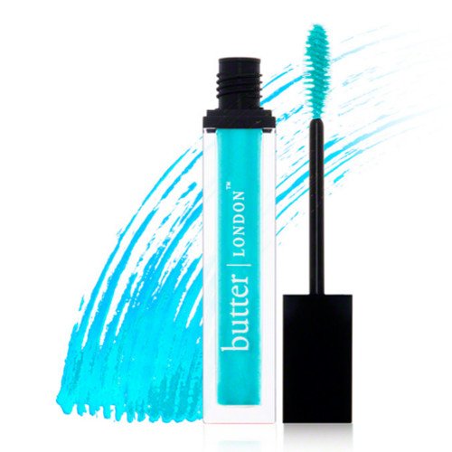 butter LONDON Wink Mascara - British Racing Green on white background