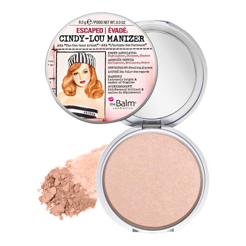 theBalm Cindy-Lou Manizer, 8.5g/0.3 oz theBalm Cindy-Lou Manizer on white background