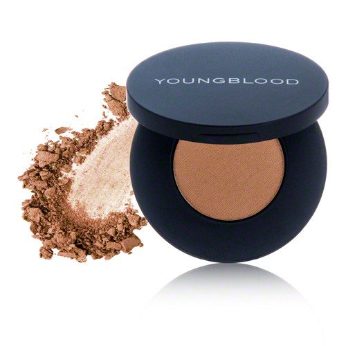 Youngblood Pressed Individual Eyeshadow - Topaz, 2g/0.071 oz Youngblood Pressed Individual Eyeshadow - Alabaster on white background
