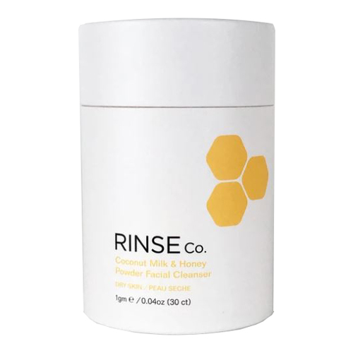 RINSE Co. Coconut Milk and Honey Powder Facial Cleanser - Dry Skin on white background