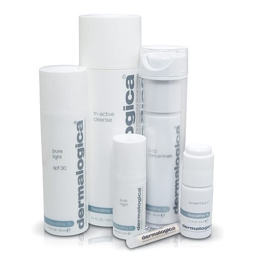 Dermalogica ChromaWhite TRx Brightening Regimen, 6 Pieces Dermalogica on white background