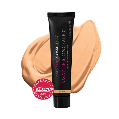 AmazingCosmetics AmazingConcealer - Medium Tan, 15ml/0.50 fl oz AmazingCosmetics AmazingConcealer - Dark Beige on white background