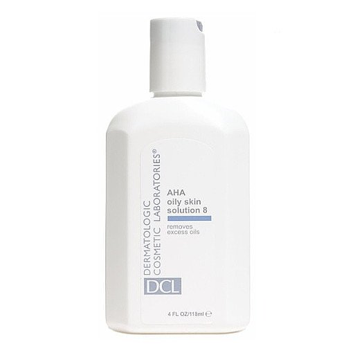DCL Dermatologic AHA Oily Skin Solution 8, 118ml/4 fl oz DCL Dermatologic AHA Oily Skin Solution 8 on white background